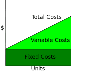 Fixed costs and variable costs
