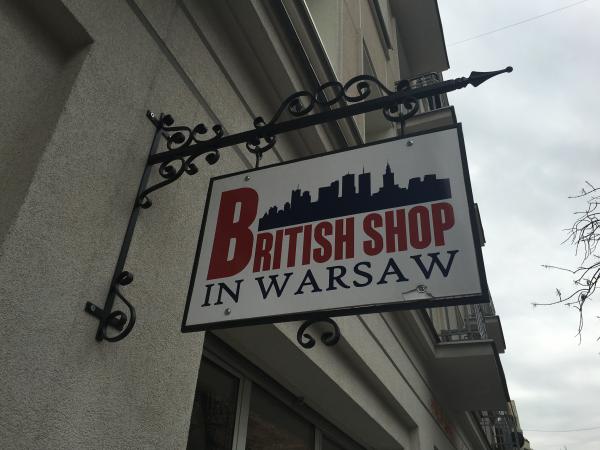 The British shop in Warsaw