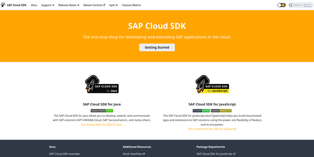 SAP Cloud SDK