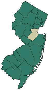 Location of the Middlesex County, NJ IDRC facility