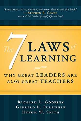 The Seven Laws of Learning: Why Great Leaders Are Also Great Teachers Cover