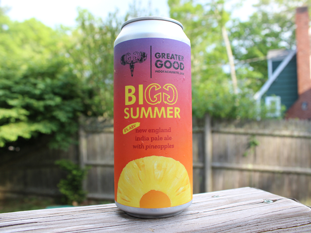 Greater Good Imperial Brewing Company Bigg Summer
