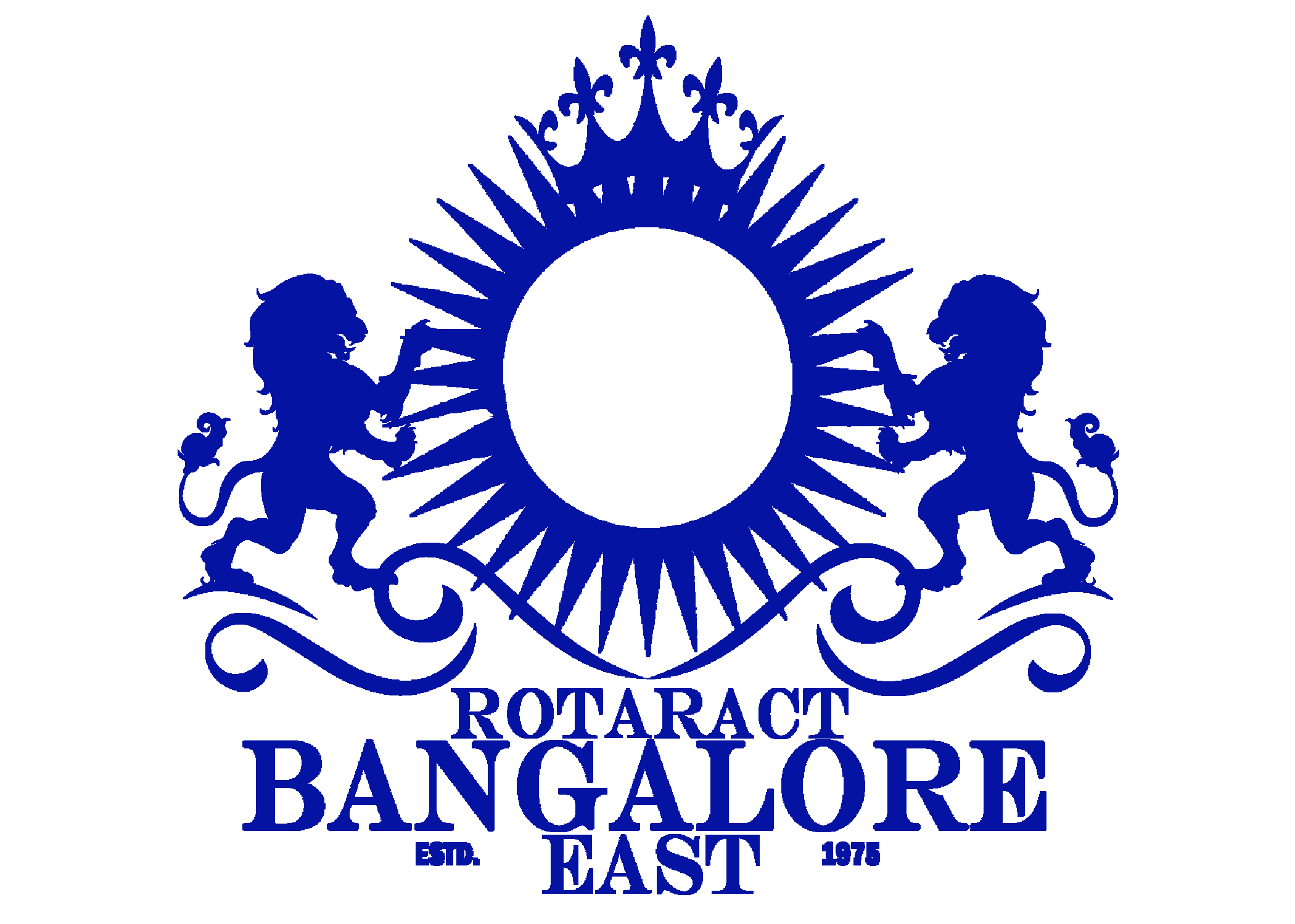 Rotaract Bangalore East Logo - Blue