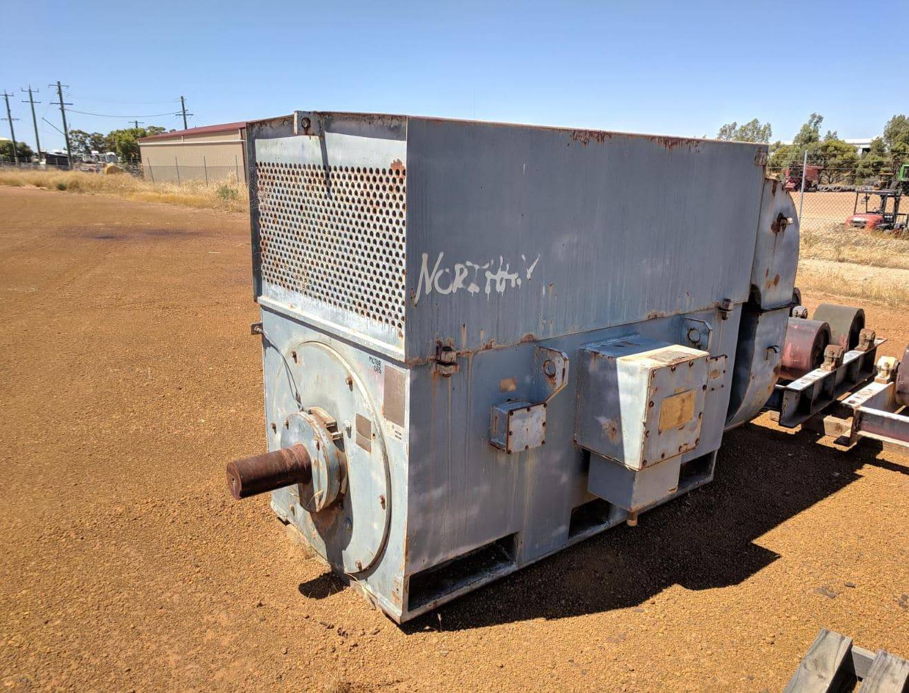 Hitachi 3000KW Electric Motor MACA