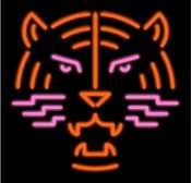 neon tiger logo