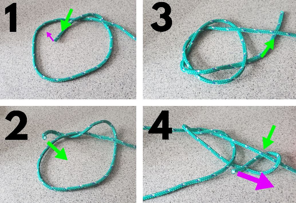 taught line camping knot