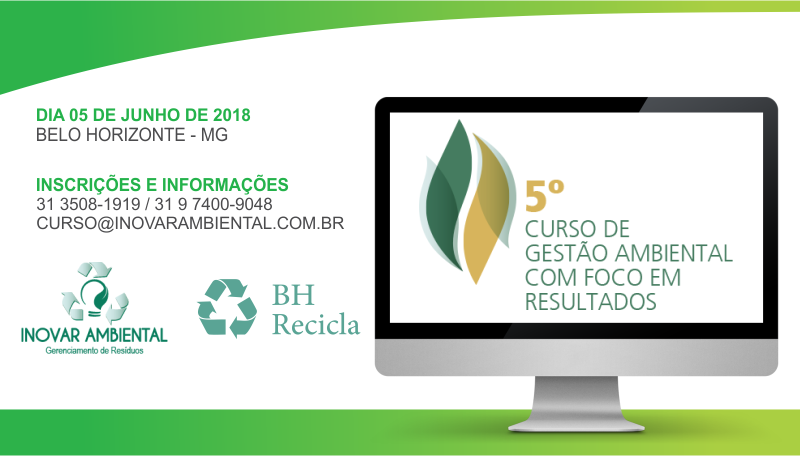 Imagem em destaque para o artigo: 5º Curso de Gestão Ambiental com Foco em Resultado