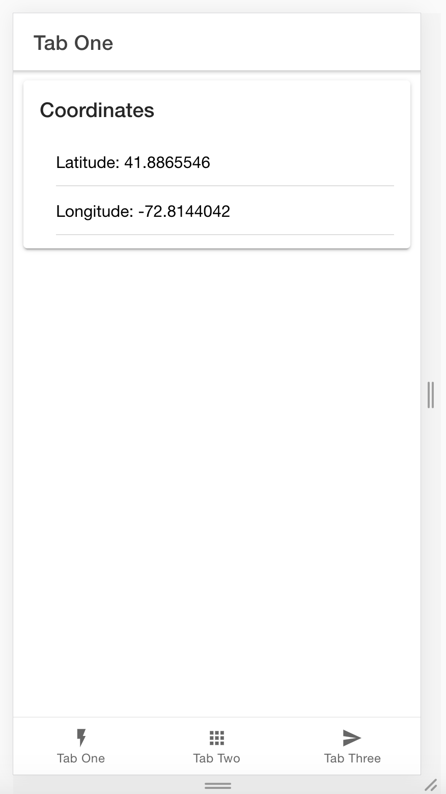 coordinates app