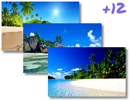 Tropical Paradise theme pack