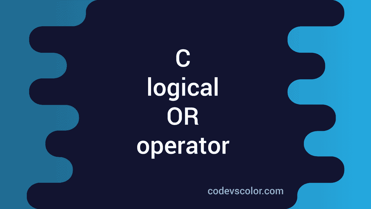 c logical or assignment