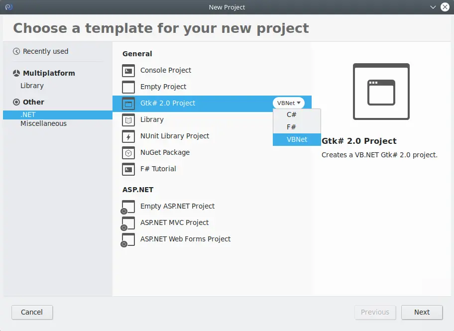 Membuat Proyek GTK