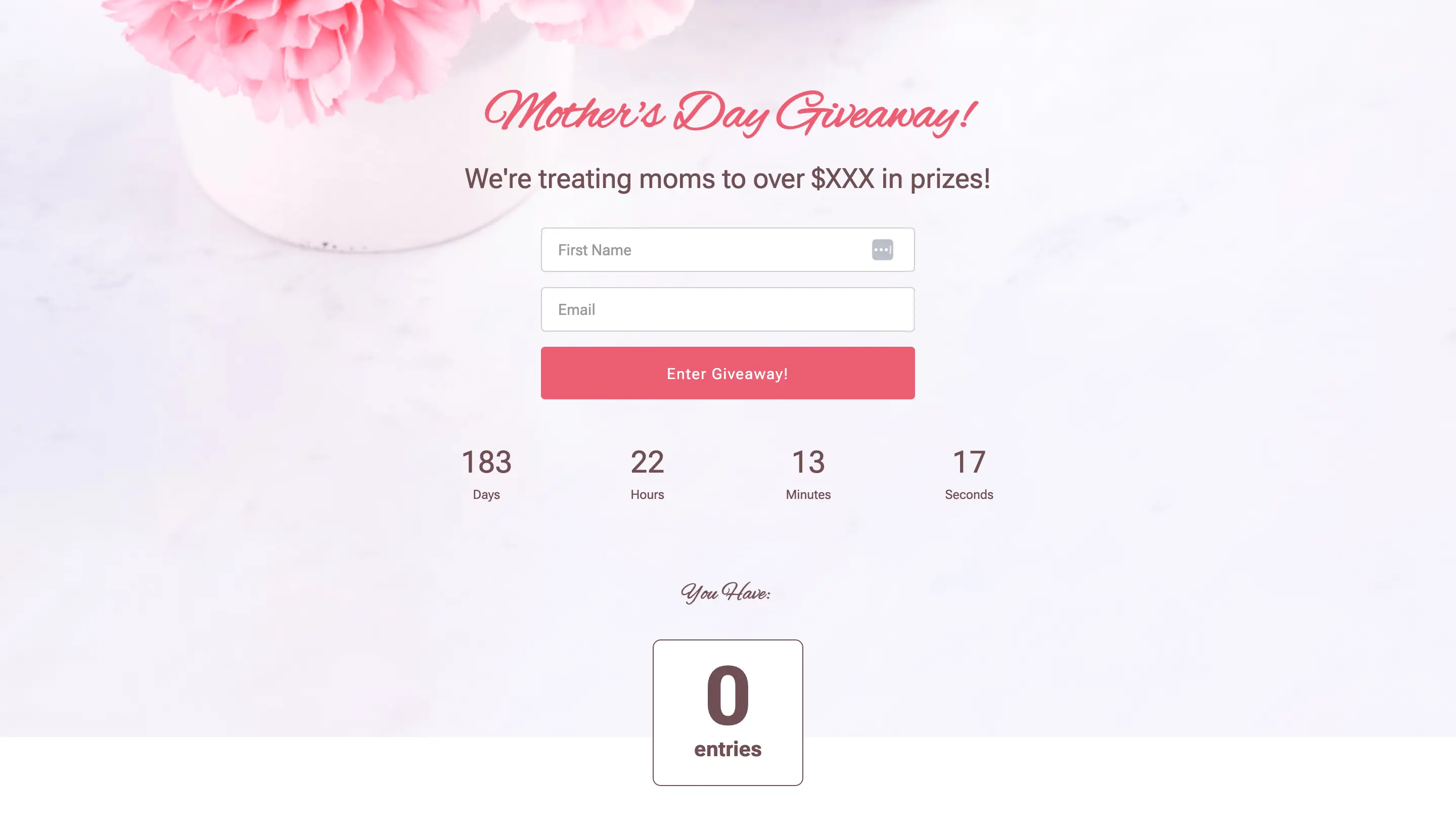 Mothers Day template