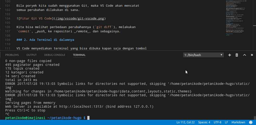 How To Change Directory In Vs Code Terminal