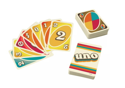 Iconic Series 1970s Uno Card Images
