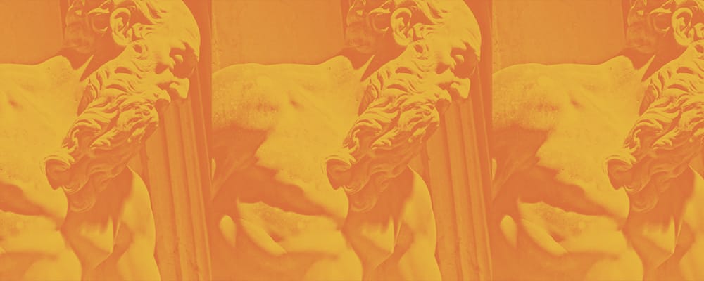 marble statute of musonius rufus