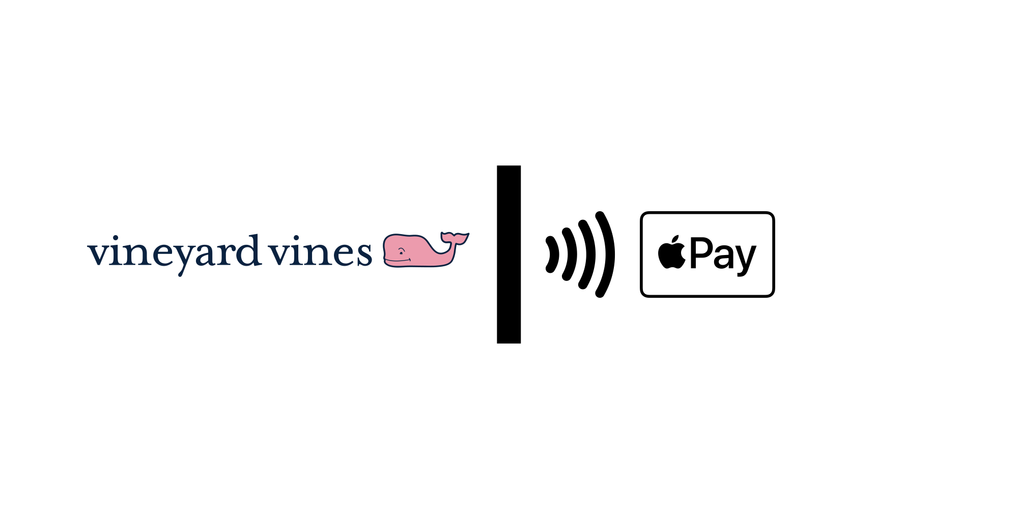 Vineyard Vines accepts contactless payments, as well as Apple Pay online.