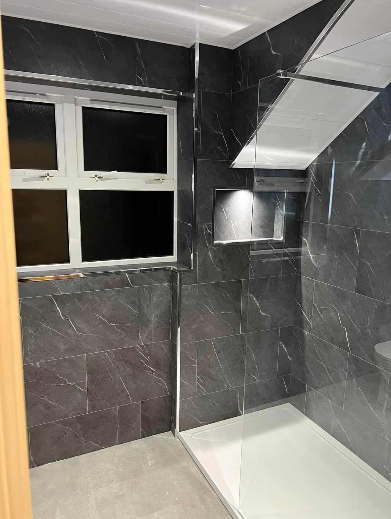 Dumawall tile bathroom refurbishments GH Interiors