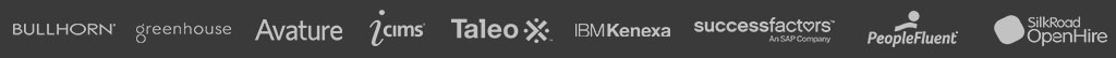 bullhorn salesforce avature icims taleo kenexa successfactors peoplefluent silkroad openhire