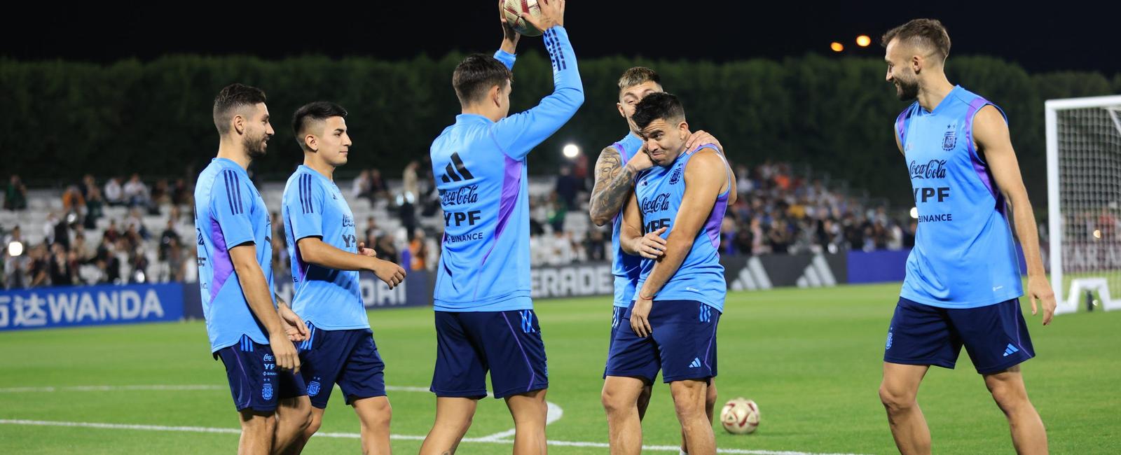 3 days before the final match, Messi missed Argentina training