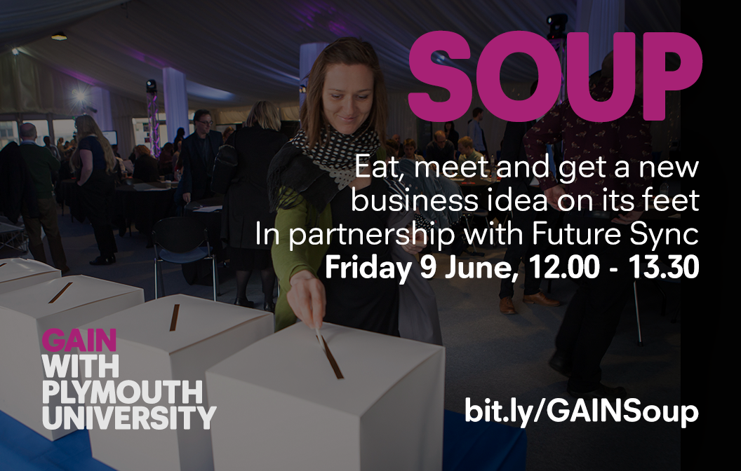 University of Plymouth hosts new Soup pitch battle for start-ups