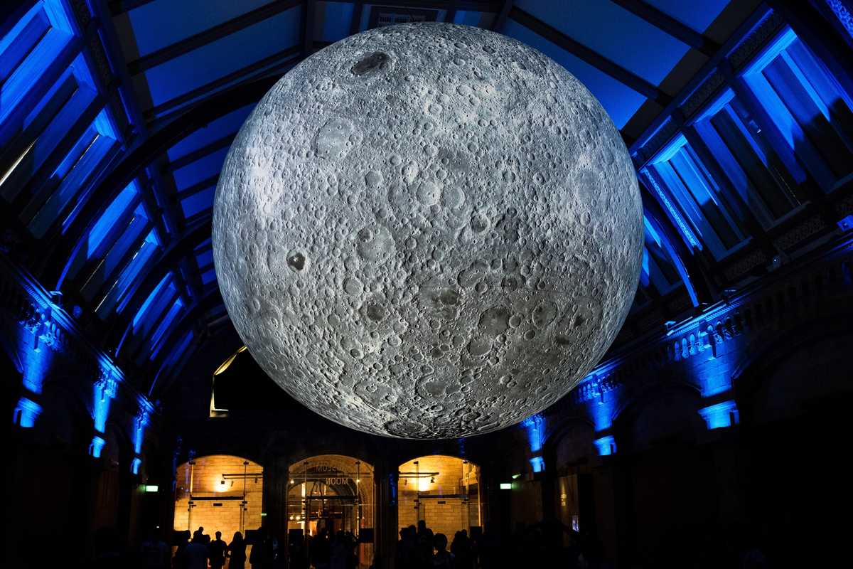 Moon Museum at the Natural History Museum