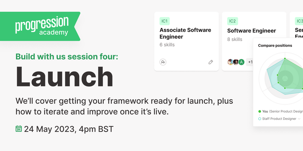 Academy: Build your framework with us session four - Launch