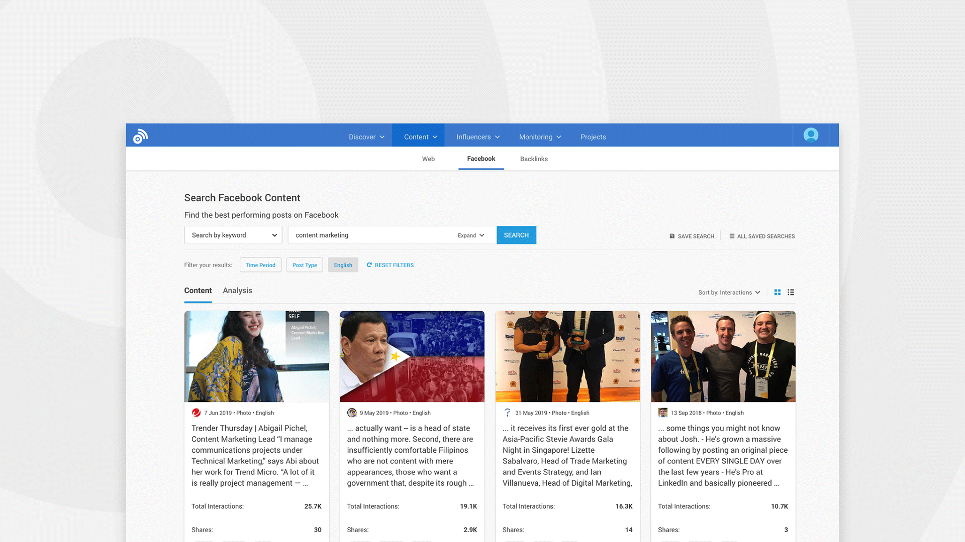 Buzzsumo images