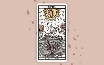 The Moon Card Meaning - Major Arcana - Ancient Alchemy Tarot - image