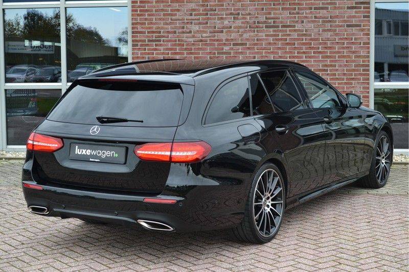 Mercedes-Benz E-Klasse 200 T 184pk AMG-Line El-Dak Night Trekh Widescr Burmester afbeelding 16