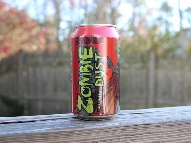 Zombie Dust, a pale ale brewed by Munster, Indiana's Three Floyds Brewing