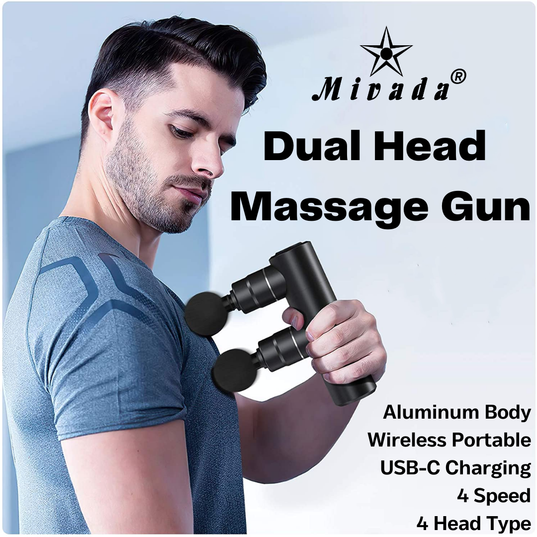 Gun Double headed massage gun