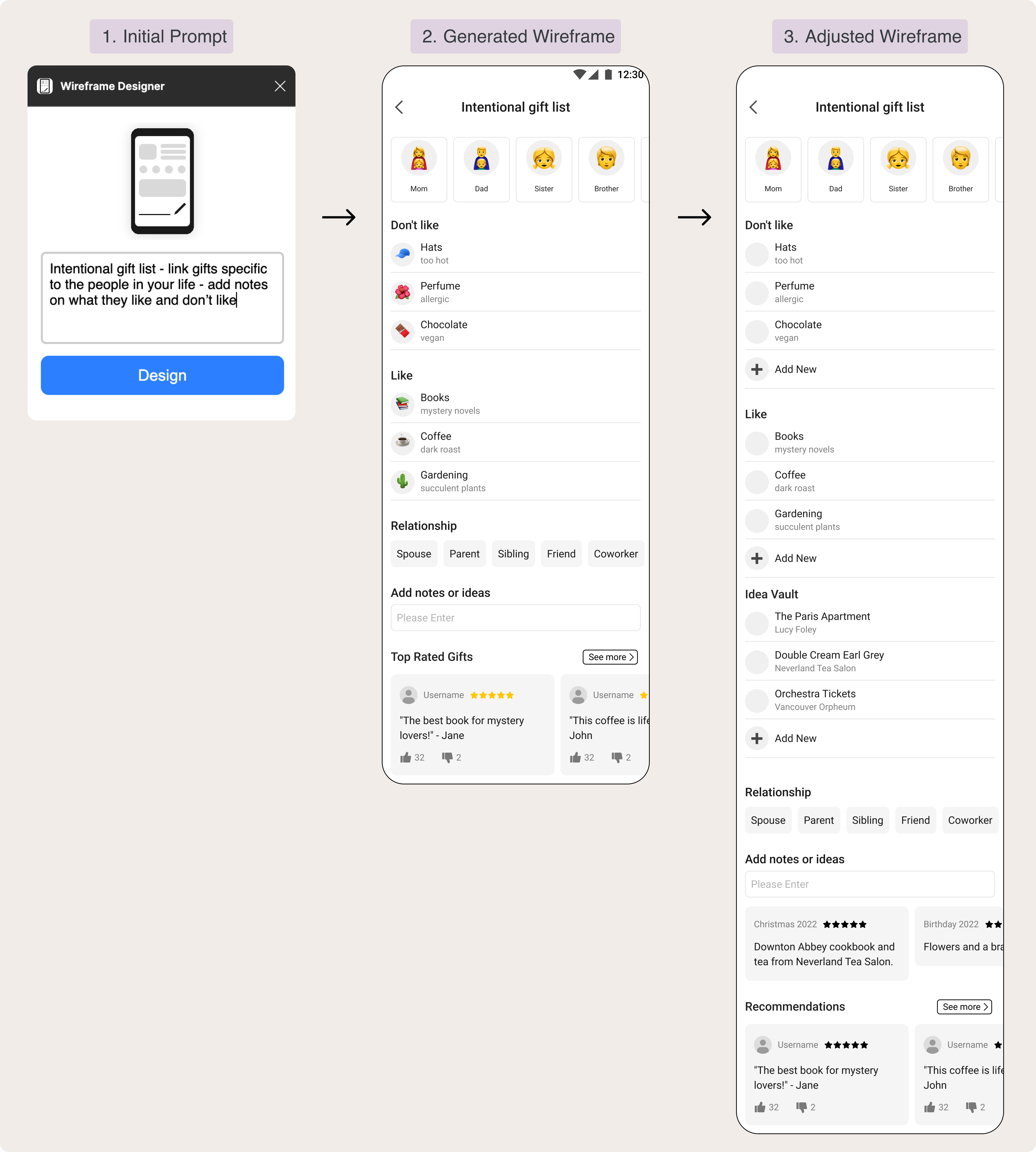 wireframes