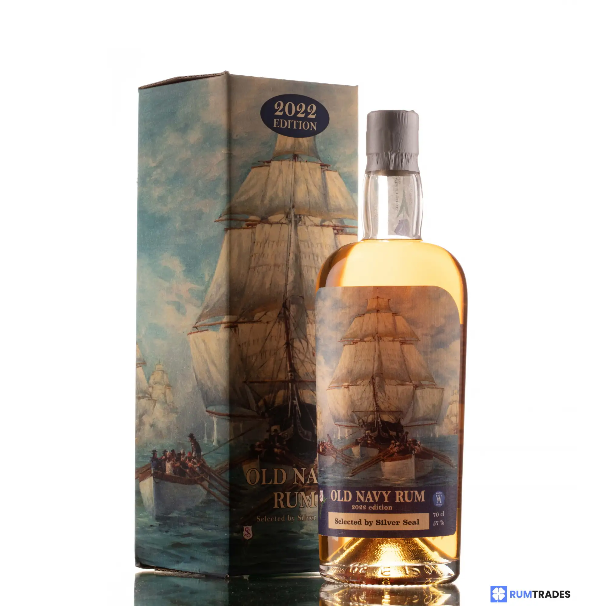 Image of the front of the bottle of the rum Old Navy Rum (Edition 2022)