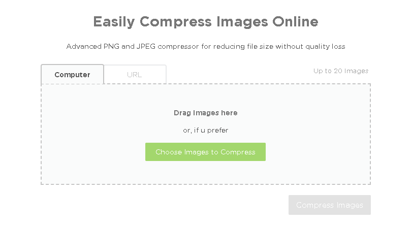 ImageResize.org: Image Compressor