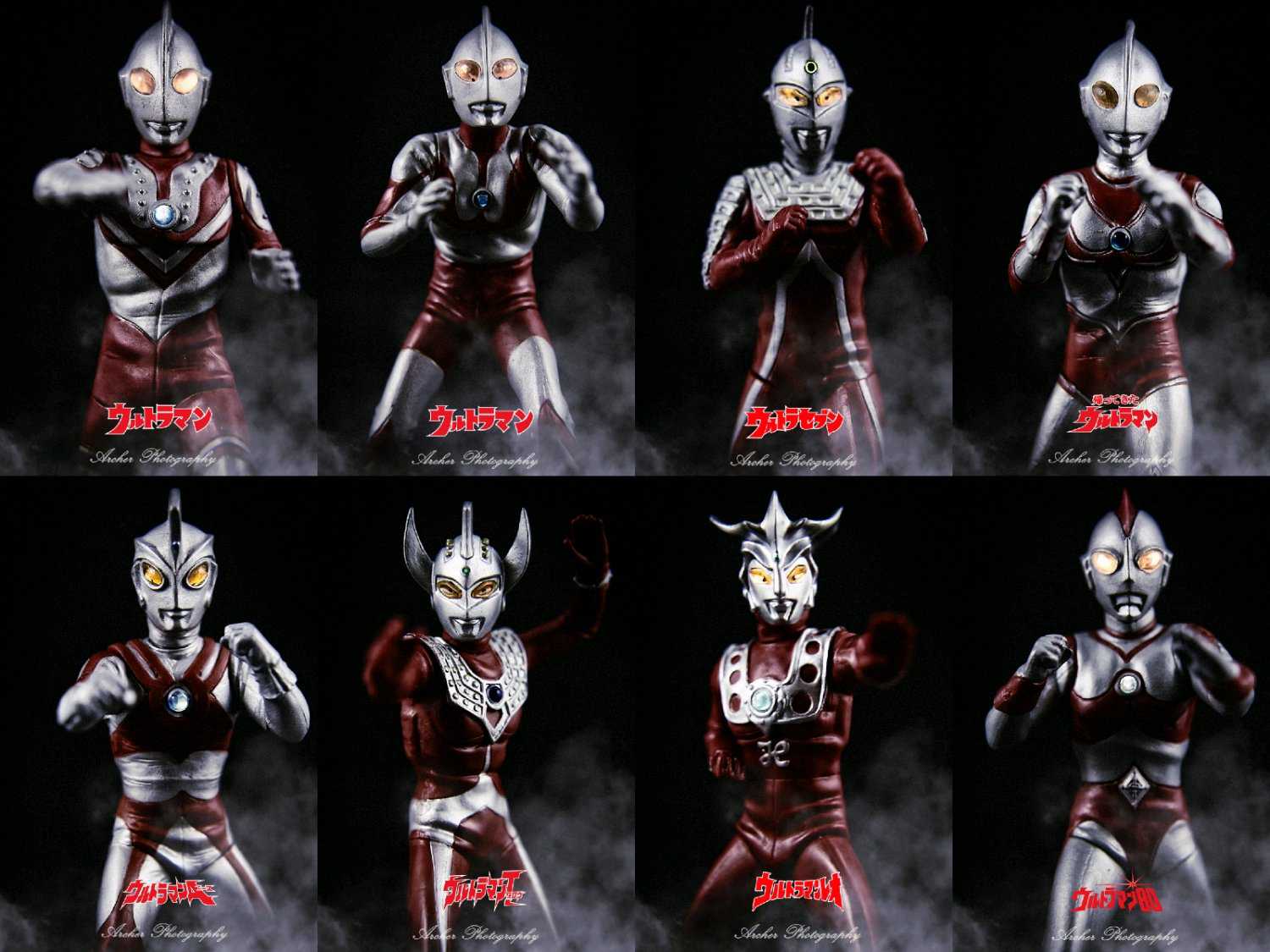 Ultraman Gashapon Set