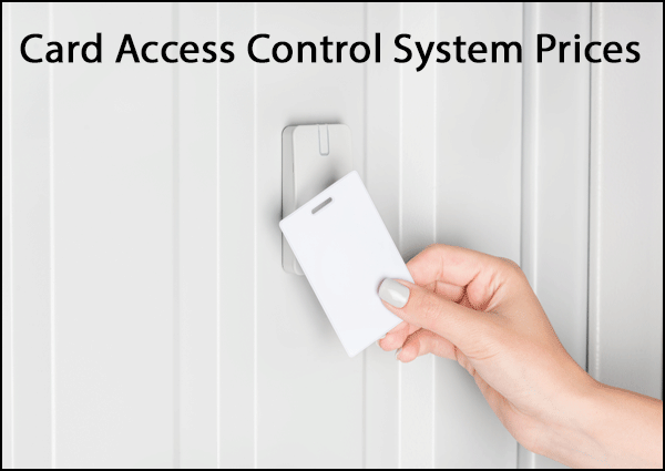 Card Access Control System Prices