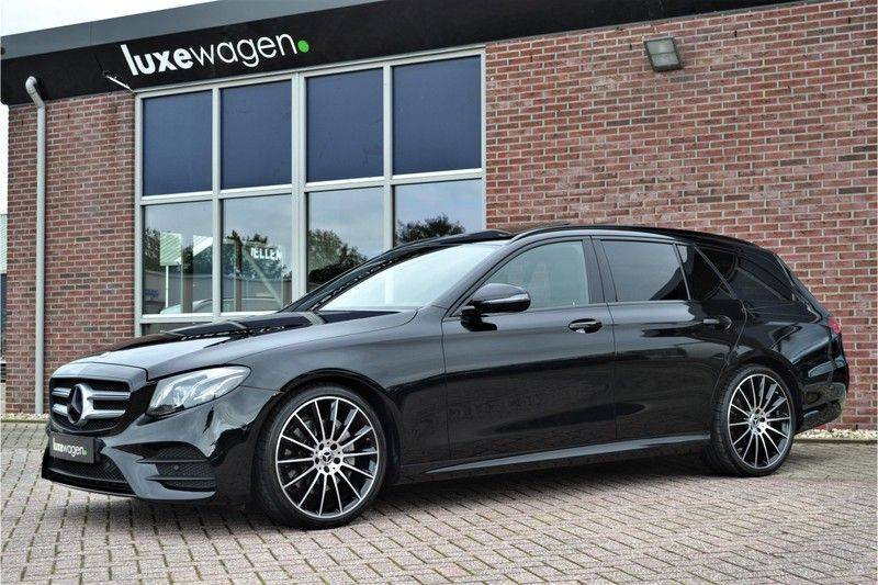 Mercedes-Benz E-Klasse 200 T 184pk AMG-Line El-Dak Night Trekh Widescr Burmester afbeelding 5