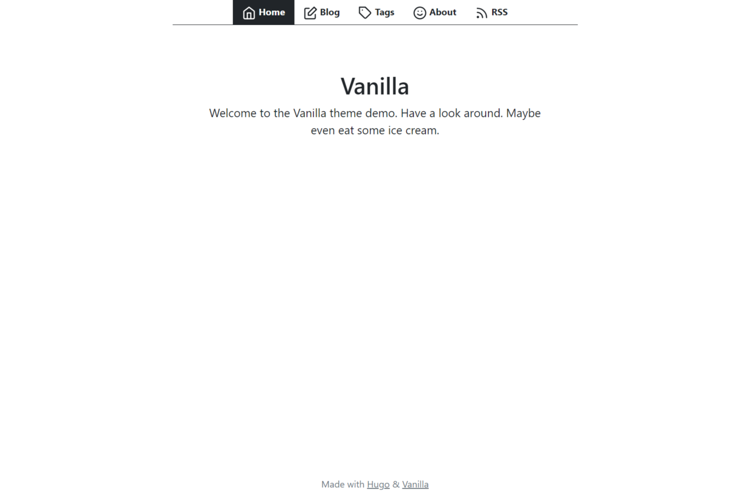 Vanilla-Bootstrap-Hugo-Theme