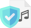 安全音頻工具 logo