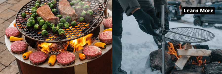 Best Fire Pit Cooking Grates - Breeo Outpost