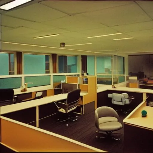 A 70's office