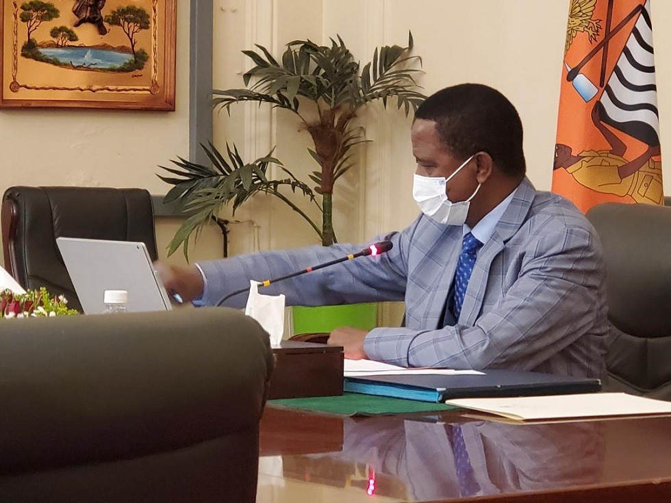 President Lungu Adresses the Nation on the COVID'19 Pandemic.