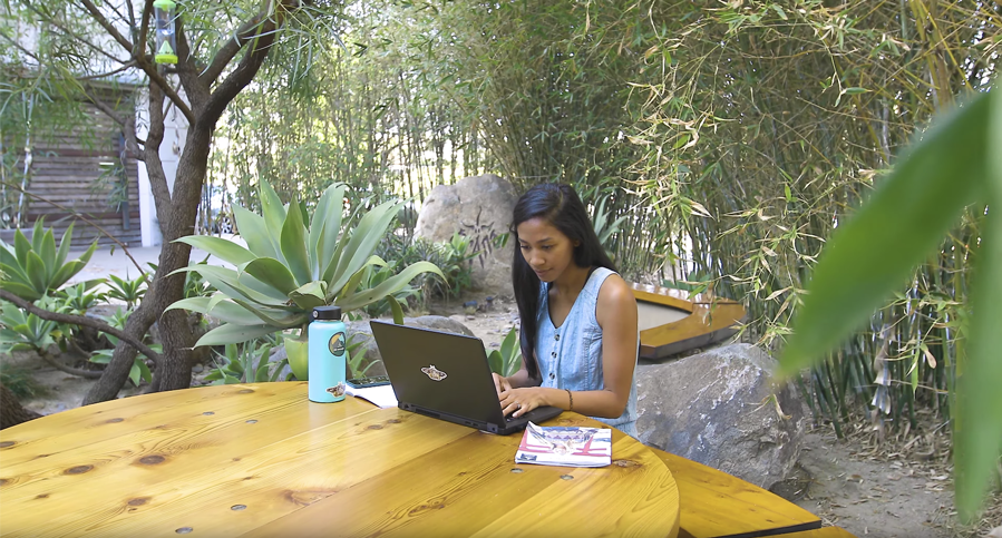 Laptop Example of video with laptop