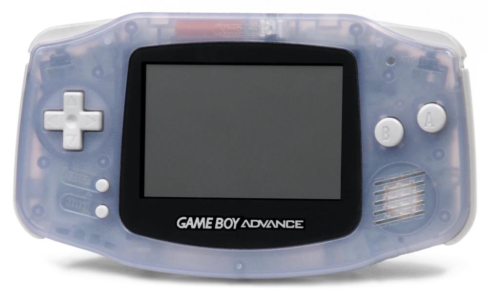 Game Boy advance handheld gaming console.
