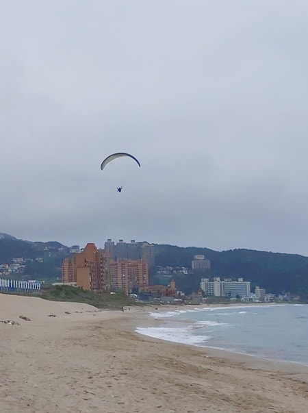 Paragliding in Wanli, New Taipei City