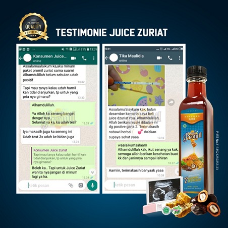 Testimoni Juice Promil Mayo