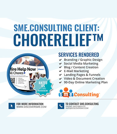 ChoreRelief - SME.Consulting digital marketing client