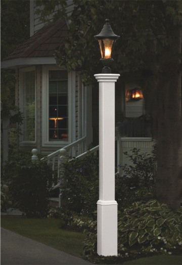 Outdoor Lighting | Vinyl Lamp Post Kits