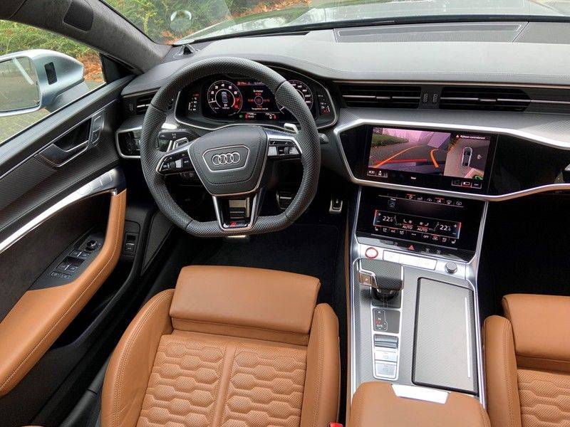 Audi RS7 4.0 TFSI RS 7 quattro A7 Sportback Keramisch, B&O 3D, 305km/h,Luchtvering, Dynamic Plus Pack incl 4wielbesturing, ACC, Assistentie Pakket, Head-Up, Stoelkoeling, Softclose, etc afbeelding 8