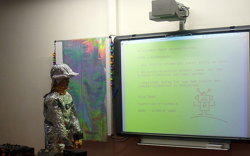 Roboterlehrer in der Zukunft